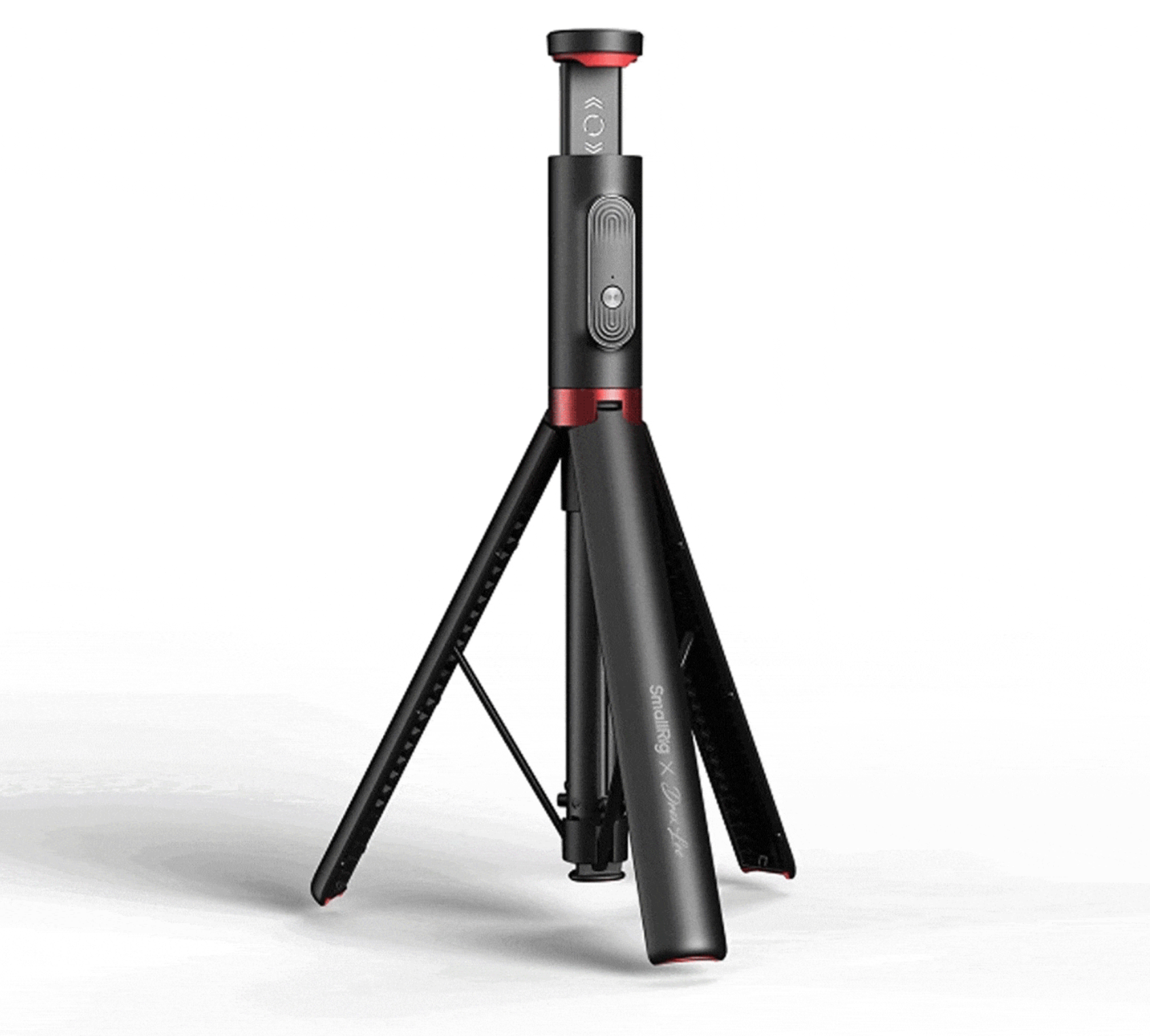 Auto-Open Selfie Tripod ST30 Lite Black | Phone Stand Remote